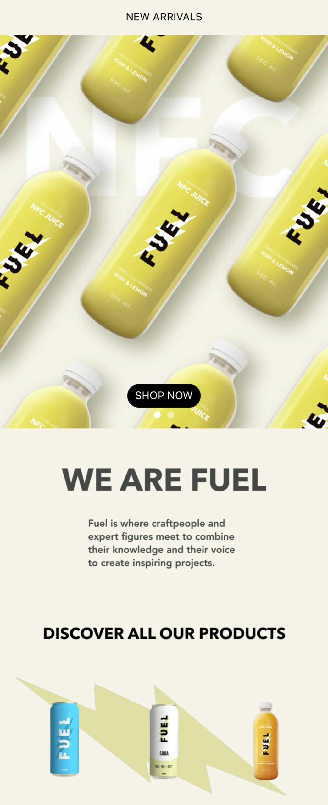 模板推薦 | 年輕跳躍的FUEL 主題，多角度展示、動效視覺一絕！